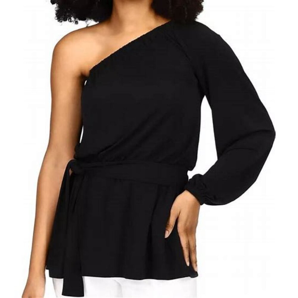 Michael Michael Kors One Shoulder Tunic Top